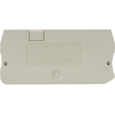 APF 1,5 D1/2, End plate, 07.312.8353.0