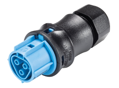 Wieland Buchse RST20i3 - 3-poliger Leuchtensteckverbinder 20A Für Kabelmontage