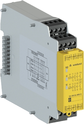 Veiligh.tr. 24V of sch.tr. 48V 310 VA - klemmen 1 tot 4 mm