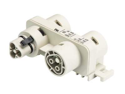 Bloc Distributeur 3 Sorties IP66 - 20A 250V Avec Prise De Terre | Wieland RST20I3V